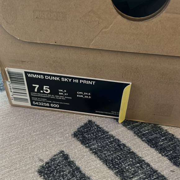 Nike Dunk Sky Hi Print sneaker wedges - Picture 5 of 5